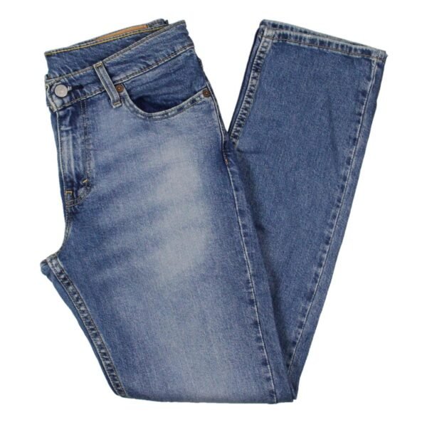 Levi Strauss & Co. Mens 511 Denim Distressed Slim Jeans