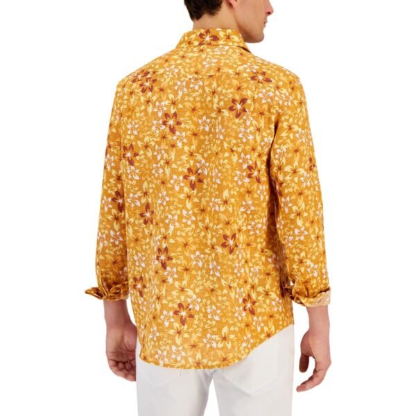 Club Room Mens Floral Collar Button-Down Shirt - Image 2