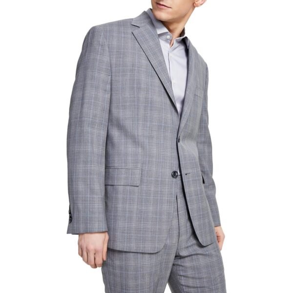 Michael Kors Mens Kris Wool Blend Wool Suit Jacket