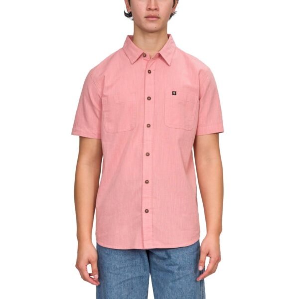 Junk Food Mens Hughes Cotton Short Sleeves Button-Down Shirt - Image 2