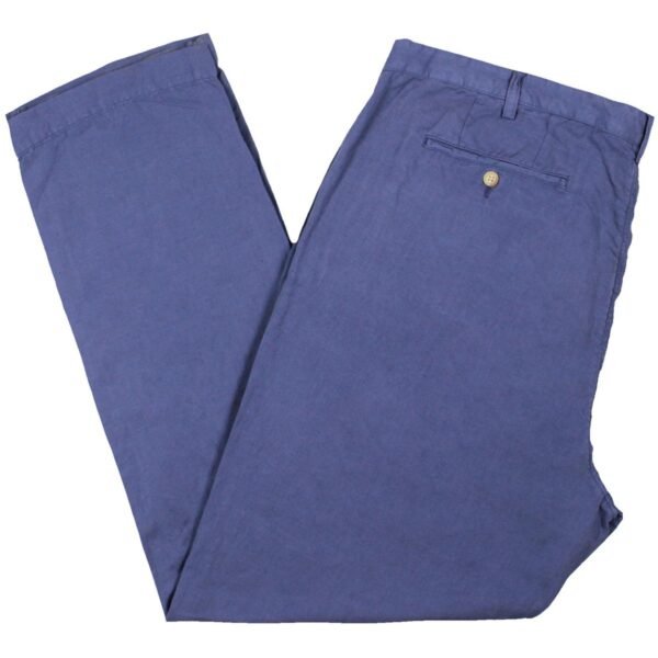 Polo Ralph Lauren Mens Big & Tall Linen Straight Leg Pants - Image 2